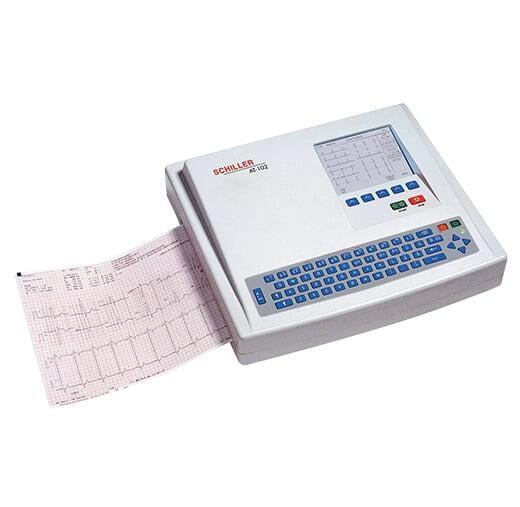 Electrocardiograph and spirometer in one device at-2 plus Schiller